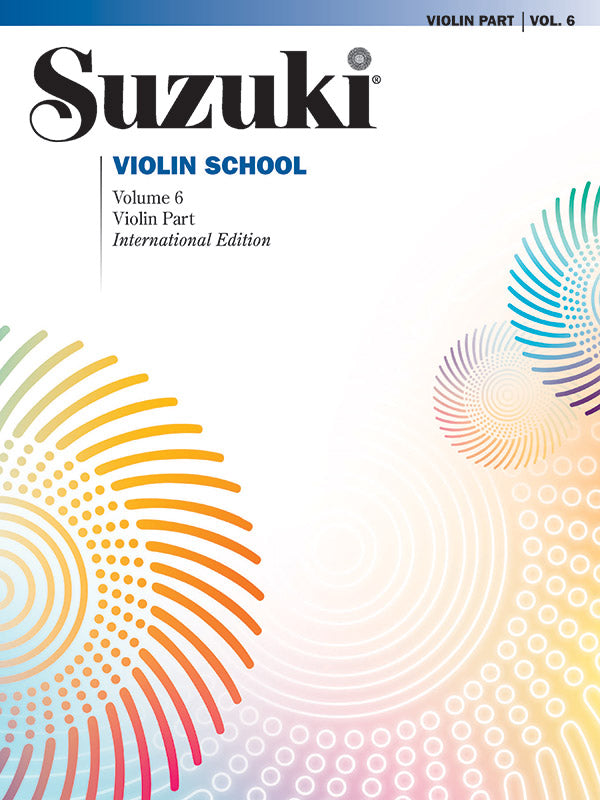 Suzuki Violin School, Volume 6 Cover Image