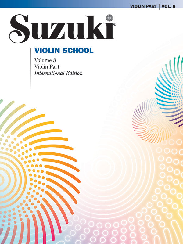 Suzuki Violin School, Volume 8 Cover Image