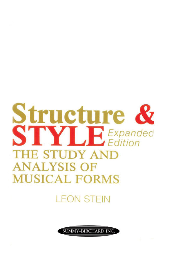 Anthology of Musical Forms: Structure & Style (Expanded Edition) Cover Image