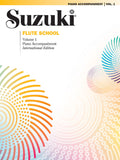 Suzuki Flute School, Piano Acc., Volume 1 (International Edition) Cover Image