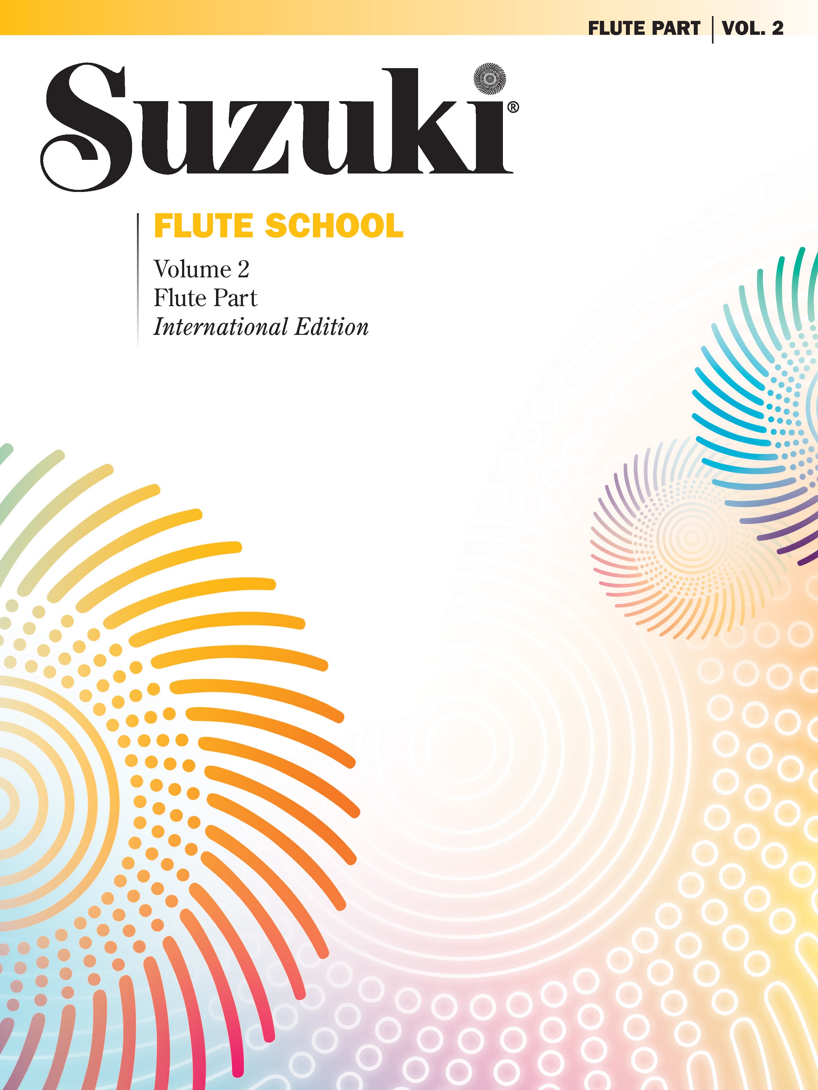 Suzuki Flute School, Volume 2 (International Edition) Cover Image