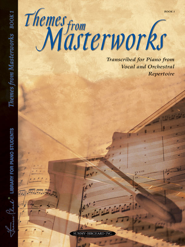Themes from Masterworks, Book 1: Transcribed for Piano from Vocal and Orchestral Repertoire Sheet Music Preview