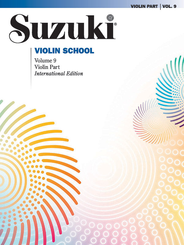 Suzuki Violin School, Volume 9 Cover Image