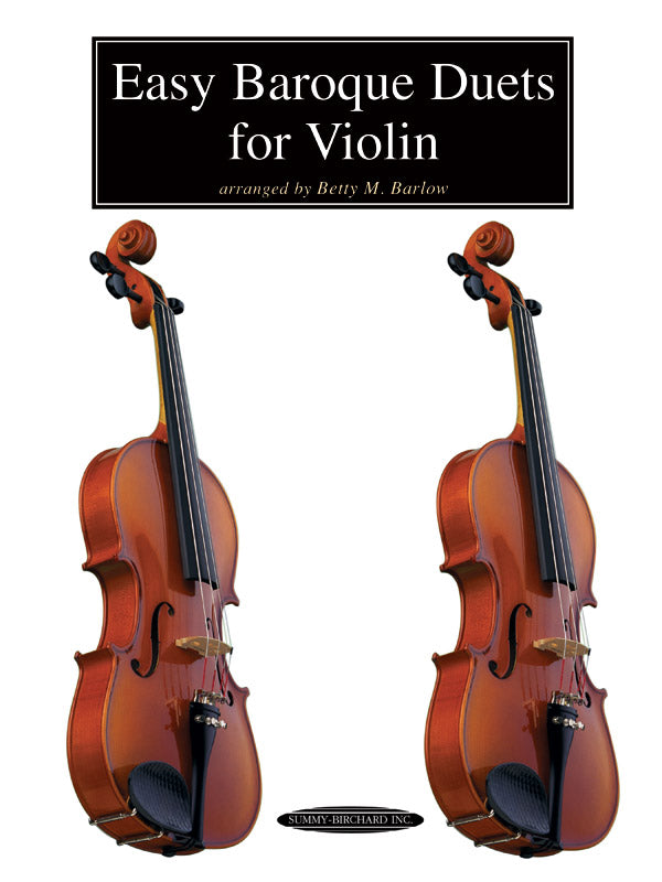 Easy Baroque Duets for Violin Cover Image