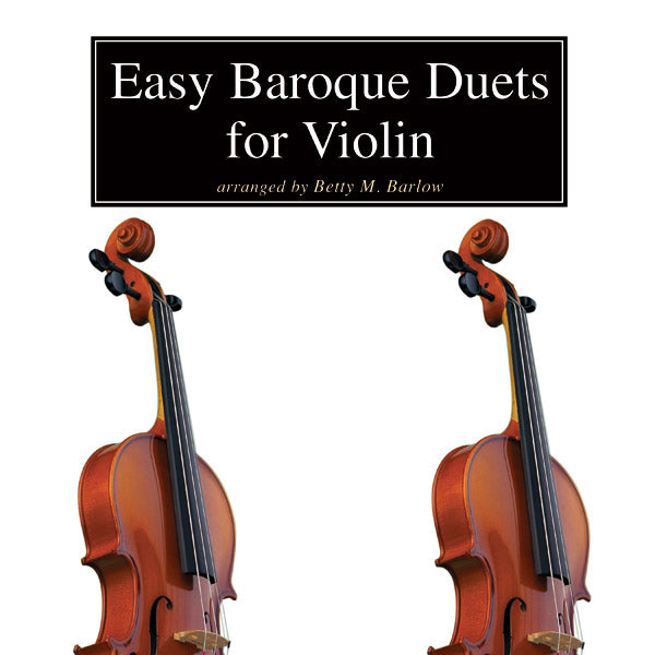 Easy Baroque Duets for Violin Cover Image