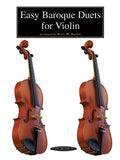 Easy Baroque Duets for Violin Cover Image