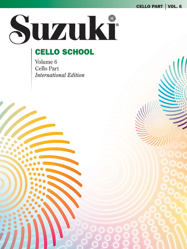 Suzuki Cello School, Volume 6 Cover Image