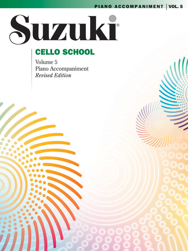 Suzuki Cello School, Volume 5 Cover Image