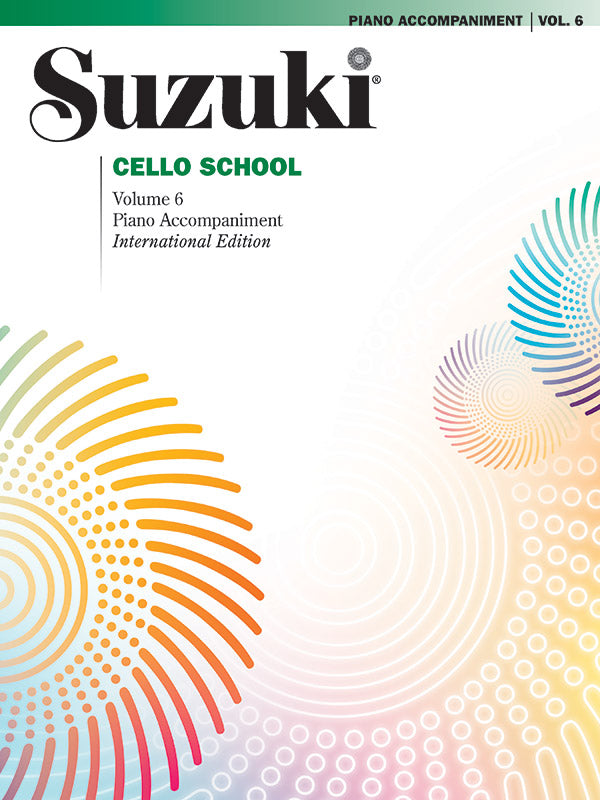 Suzuki Cello School, Volume 6 Cover Image
