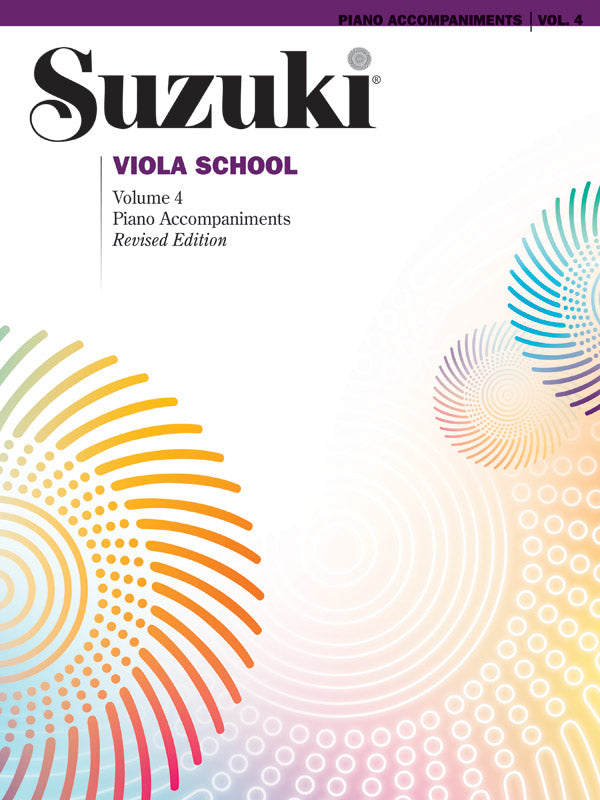 Suzuki Viola School, Volume 4 (International) Cover Image