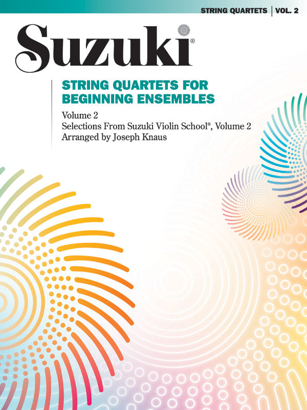 String Quartets for Beginning Ensembles, Volume 2 Cover Image