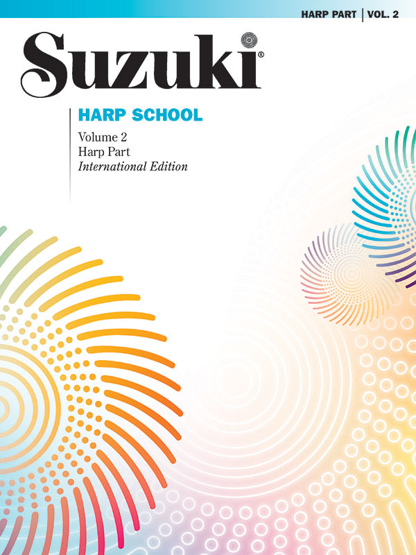 Suzuki Harp School Harp Part, Volume 2 Cover Image