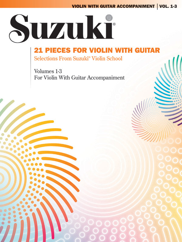 21 Pieces for Violin with Guitar Cover Image