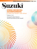 String Orchestra Accompaniments to Solos from Volumes 1 & 2 Cover Image