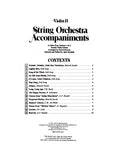 String Orchestra Accompaniments to Solos from Volumes 1 & 2 Cover Image