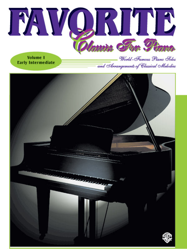Favorite Classics for Piano, Volume 1 Cover Image
