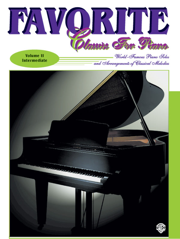 Favorite Classics for Piano, Volume 2 Cover Image