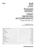 String Orchestra Accompaniments to Solos from Volumes 1 & 2 Cover Image