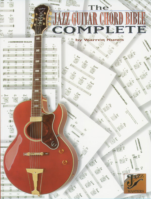 The Jazz Guitar Chord Bible Complete Cover Image