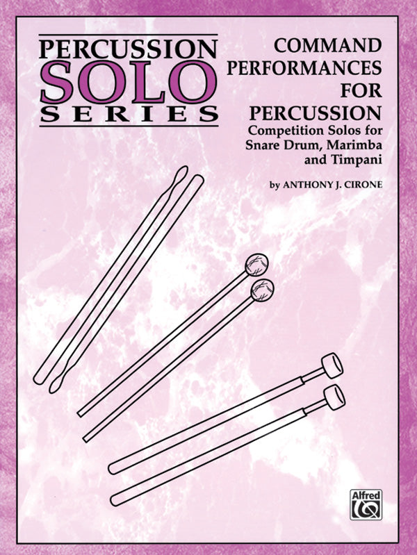 Command Performances for Percussion Cover Image
