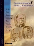 Contemporary Piano Literature, Book 4 Cover Image