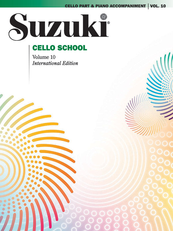 Suzuki Cello School, Volume 10 Cover Image