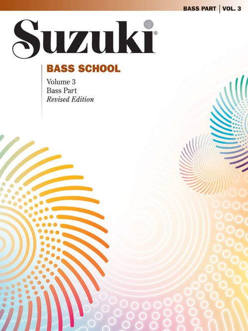 Suzuki Bass School, Volume 3 Cover Image