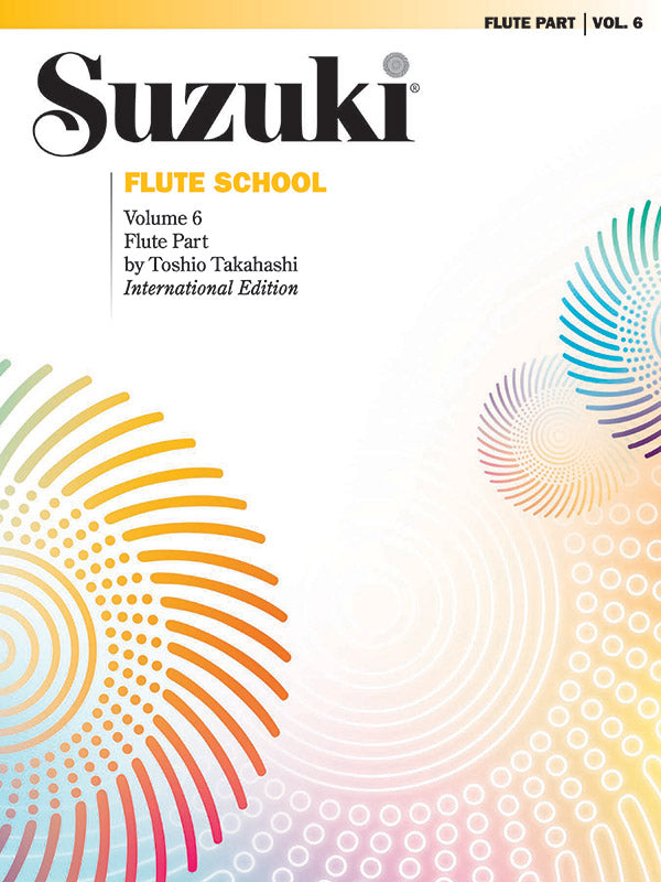 Suzuki Flute School, Volume 6 Cover Image