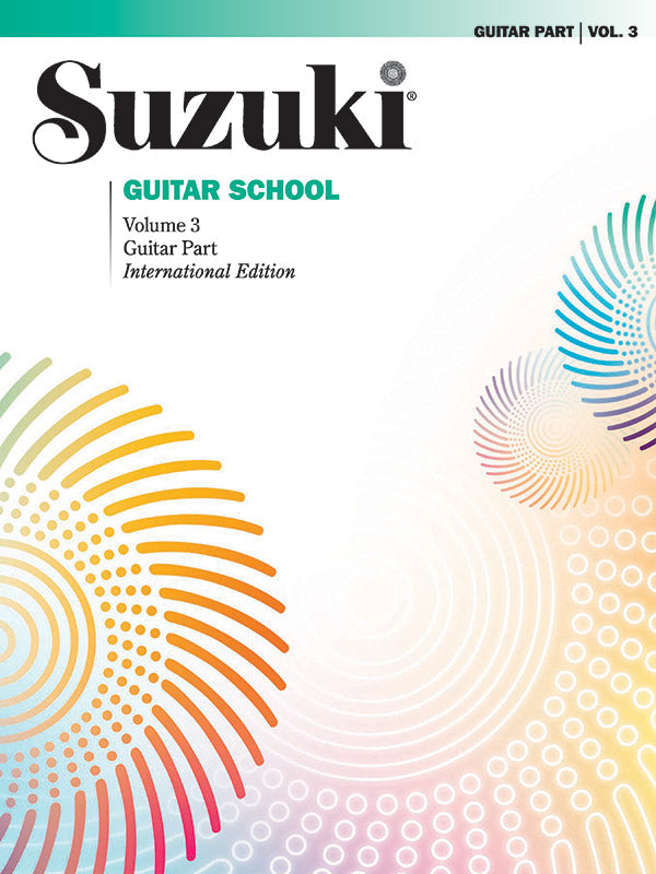 Suzuki Guitar School Guitar Part, Volume 3 Cover Image