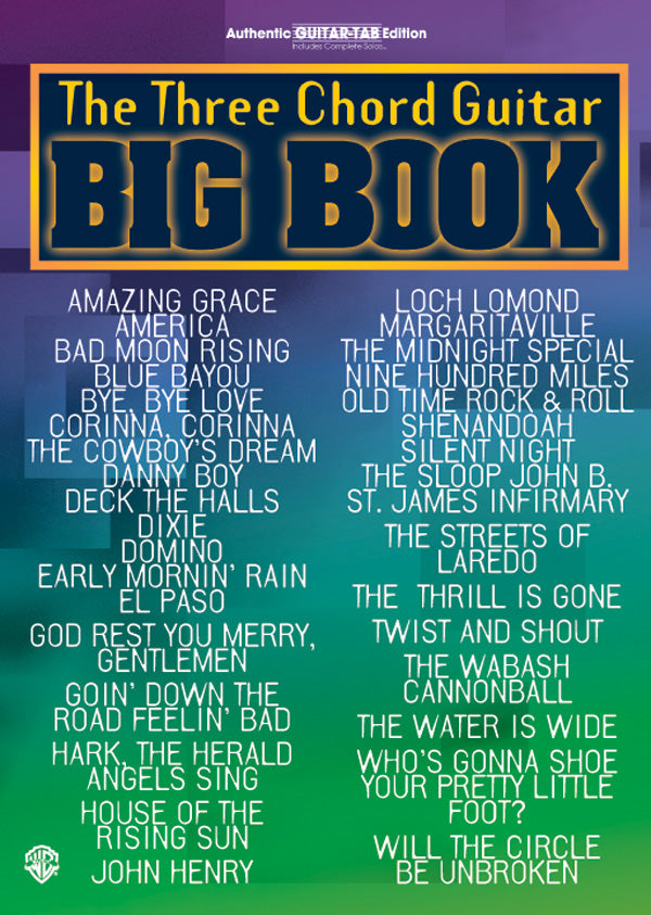 The Three Chord Guitar Big Book Cover Image