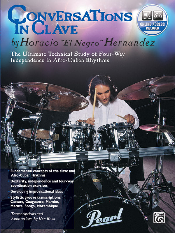 Conversations in Clave: The Ultimate Technical Study of Four-Way Independence in Afro-Cuban Rhythms Sheet Music Preview