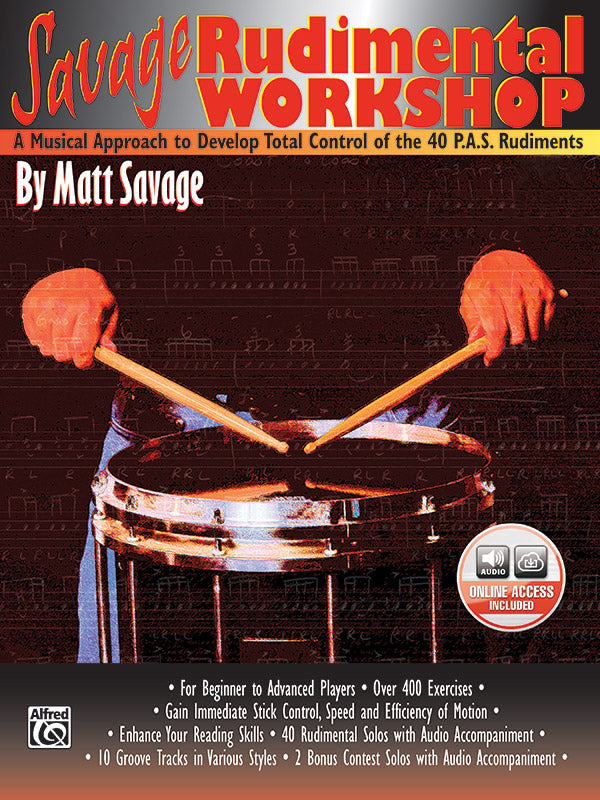Savage Rudimental Workshop Cover Image