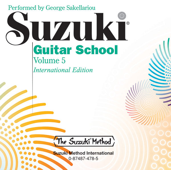 Suzuki Guitar School CD, Volume 5 Cover Image