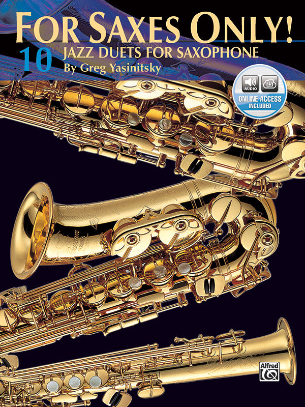 For Saxes Only! (10 Jazz Duets for Saxophone) Cover Image