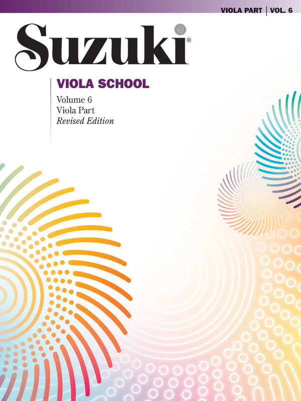 Suzuki Viola School, Volume 6 Cover Image