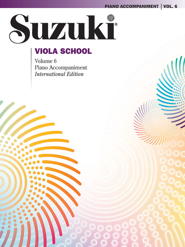 Suzuki Viola School, Volume 6 (International) Cover Image