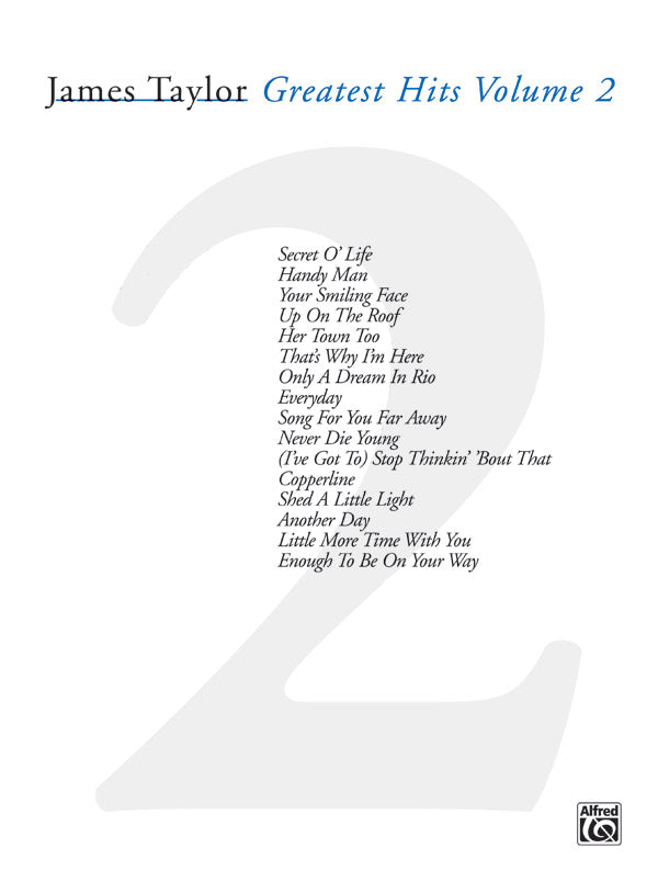 James Taylor: Greatest Hits, Volume 2 Cover Image