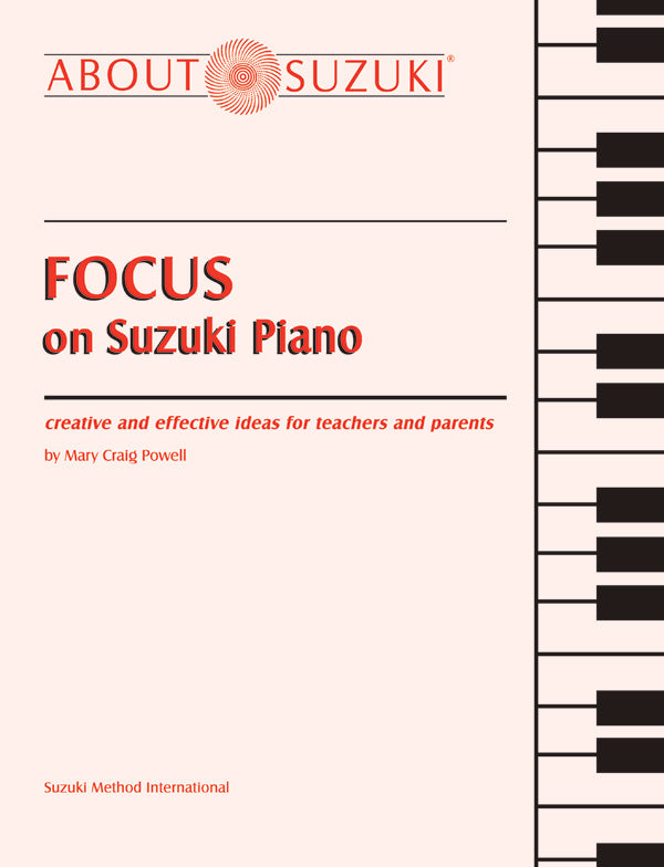 Focus on Suzuki® Piano Cover Image