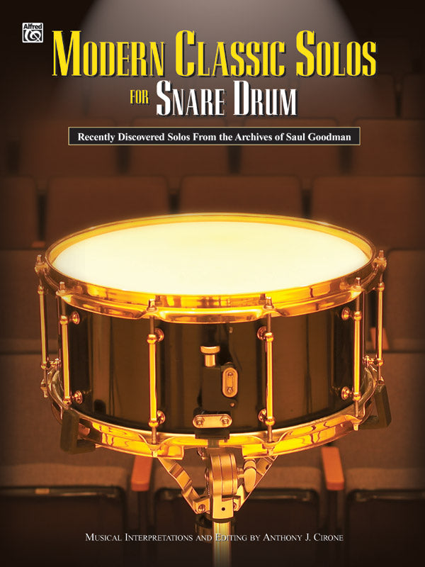 Modern Classic Solos for Snare Drum Cover Image