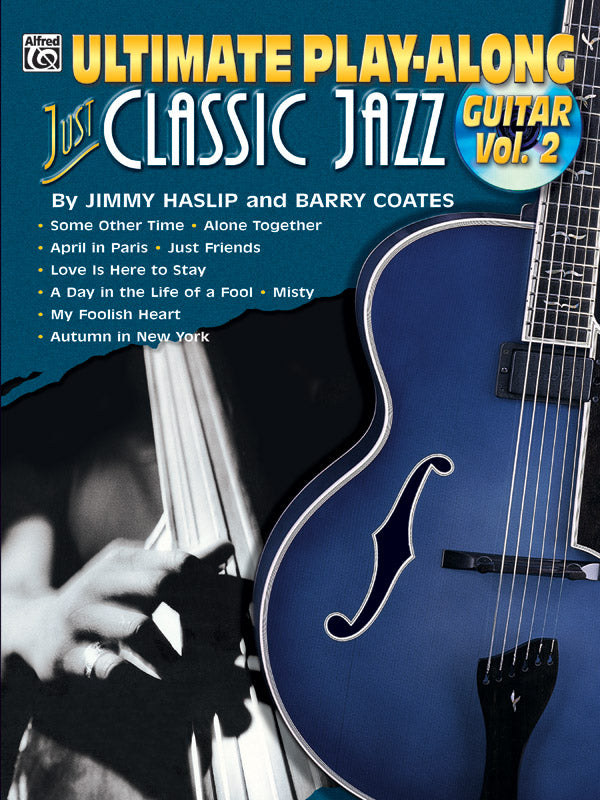 Ultimate Play-Along Guitar: Just Classic Jazz, Volume 2 Cover Image