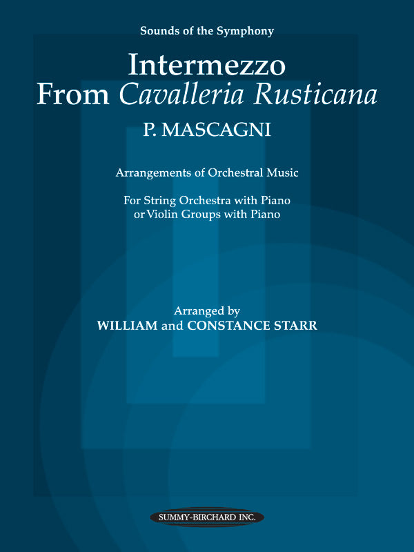 Intermezzo from <I>Cavalleria Rusticana</I> Cover Image
