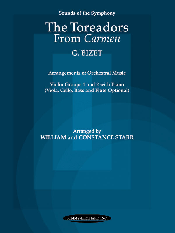 The Toreadors from Carmen: 2nd Violin Sheet Music Preview