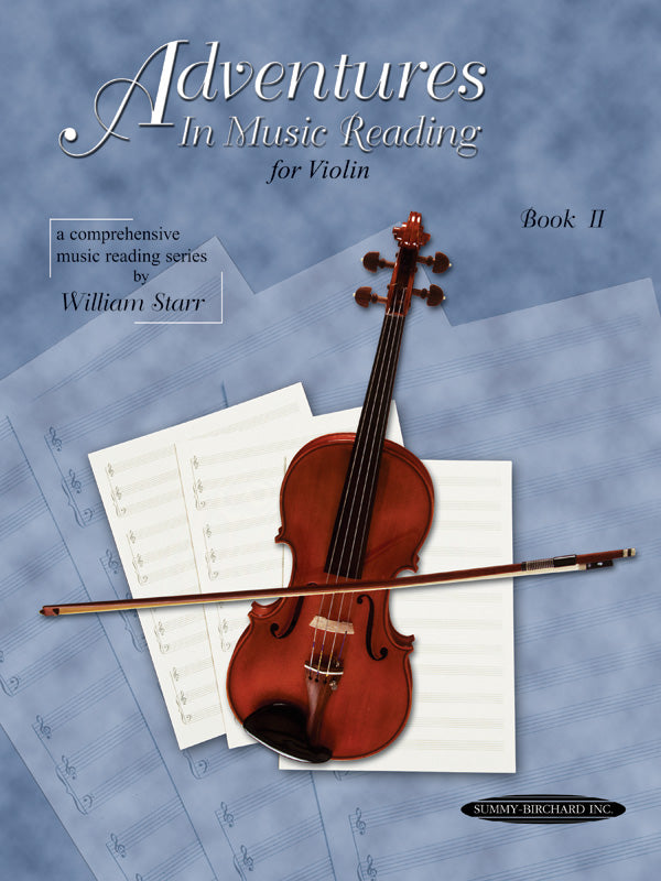 Adventures in Music Reading for Violin Cover Image