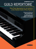 Guild Repertoire: Piano Music Appropriate for the Auditions of the National Guild of Piano Teachers, Elementary A & B Cover Image