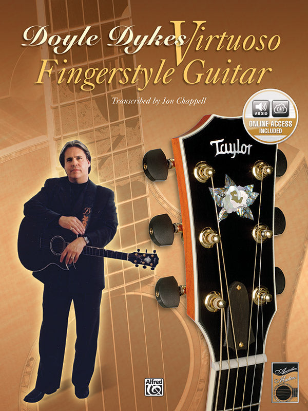 Acoustic Masters Series: Doyle Dykes Virtuoso Fingerstyle Guitar Cover Image