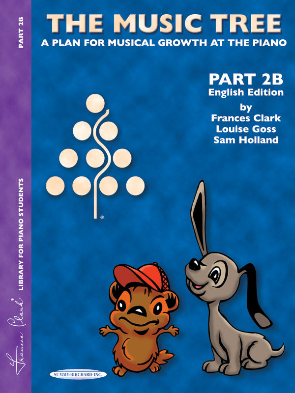 The Music Tree: English Edition Student's Book, Part 2B Cover Image