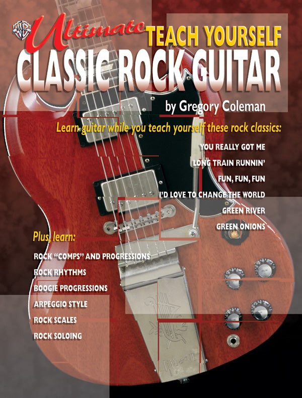 Ultimate Teach Yourself Classic Rock Guitar Cover Image