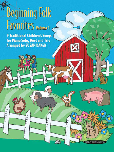 Beginning Folk Favorites, Volume 1 Cover Image