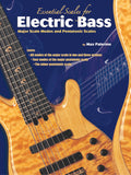 Essential Scales for Electric Bass Cover Image