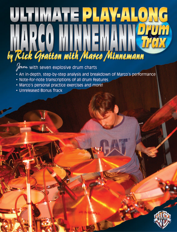 Ultimate Play-Along Drum Trax: Marco Minnemann Cover Image